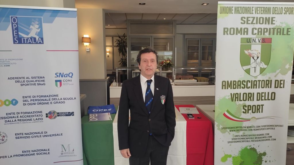 Opes Turismo Sociale e Sportivo al fianco dell’UNVS, Veterani dello Sport, sezione Roma Capitale e Giulio Onesti.