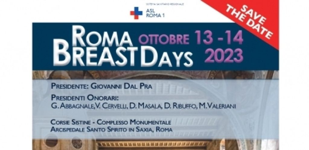 Roma Breast Days - RemaRoma per la Vita III edizione - Martedì 13 Dicembre 2022, ore 12.00