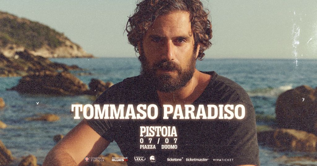 Tommaso Paradiso in concerto a Pistoia il 7 luglio 2024