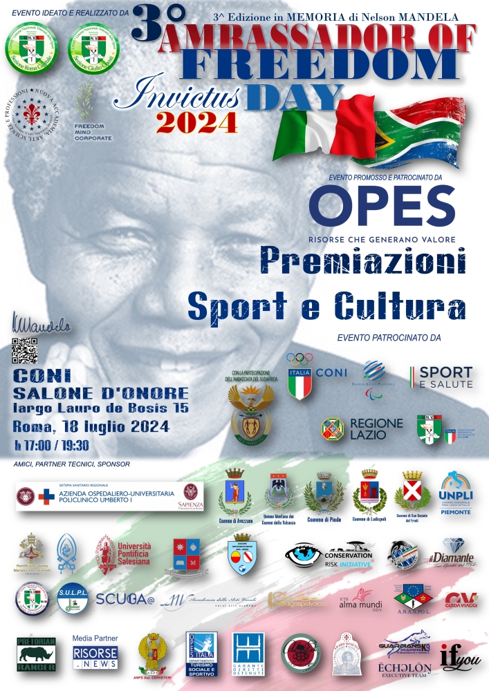 "3° INVICTUS DAY" EVENTO INTERNAZIONALE ANCORA IN ANTEPRIMA A ROMA …