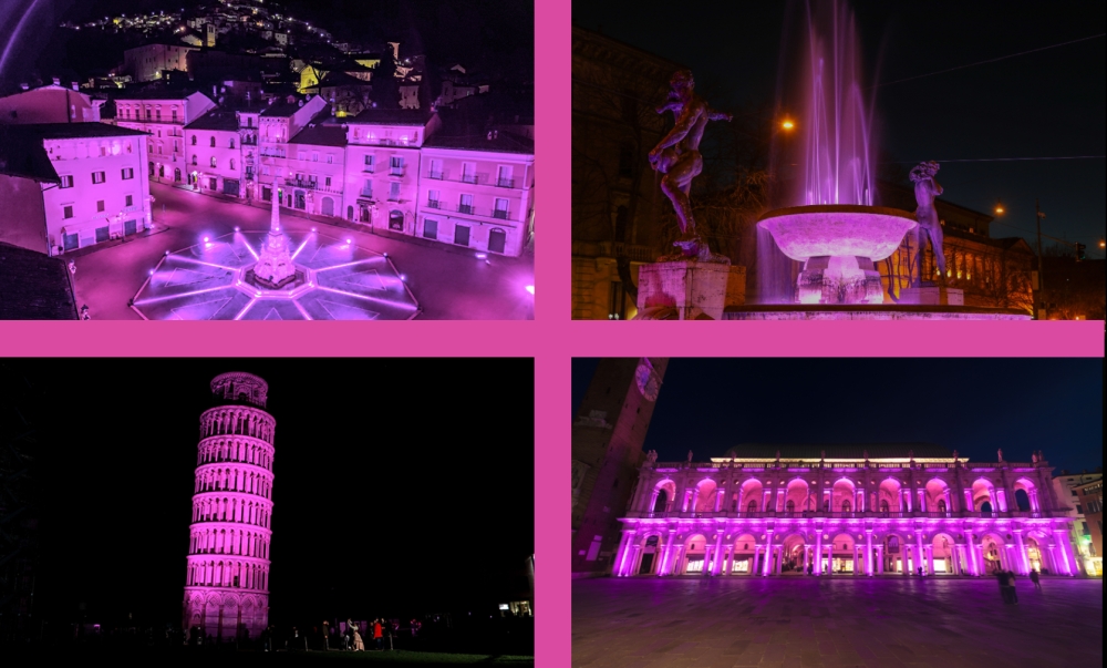 ''Città in Rosa'': Giro d'Italia - una scia di luci dal mare Adriatico al cuore di Roma