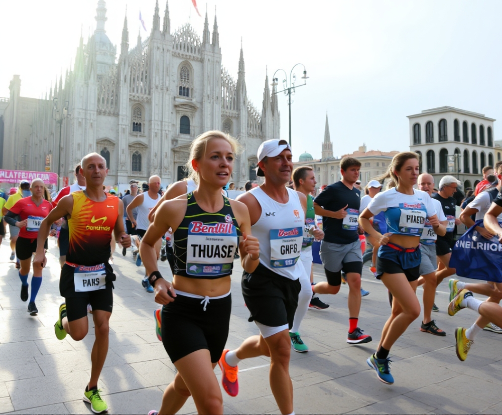 Preparati per la Wizz Air Milano Marathon 2025 - 6 aprile 2025, Milano unita nello sport.