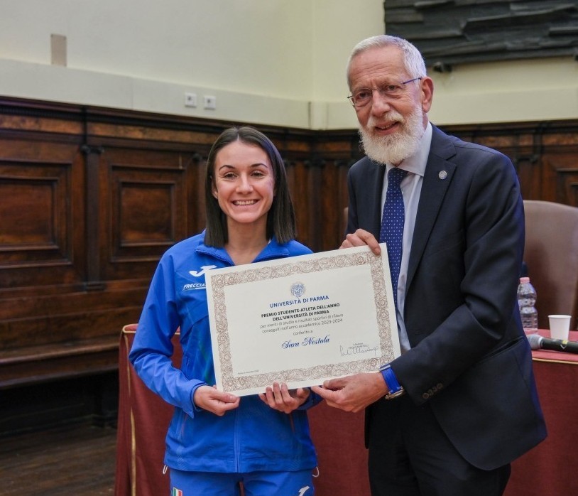 Premio Studente-Atleta dell'anno: Sara Nestola celebra il talento e la tenacia all'Università di Parma