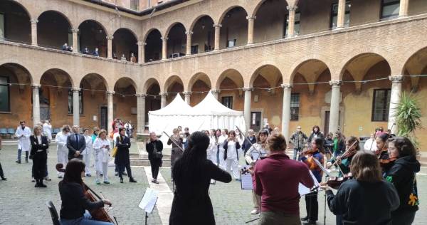 ASL Roma 1. La musica come terapia presso l’Ospedale Santo Spirito.