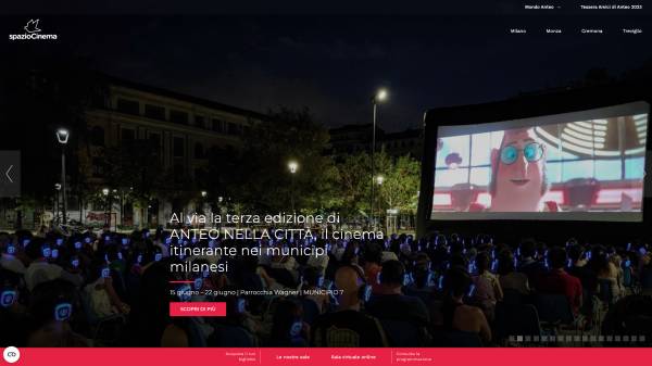 Milano è viva. Al via “Arianteo” e “Anteo nella città”, le rassegne di cinema all'aperto diffuse in tanti quartieri