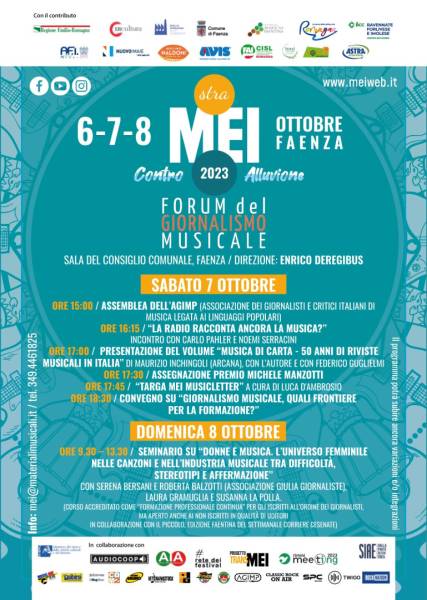 Il 'Forum del Giornalismo Musicale' è di nuovo qui: Scopri il programma dell'ottava edizione!