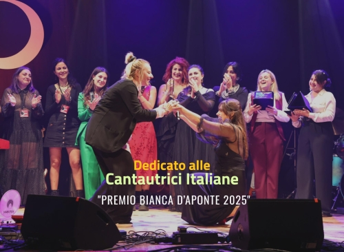 Premio Bianca d’Aponte 2025: un palco dedicato alle cantautrici italiane